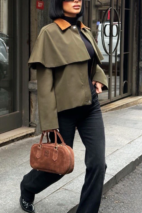 Kurtka ZARNENZA, Kolor : khaki, IVET.PL - Modna odzież