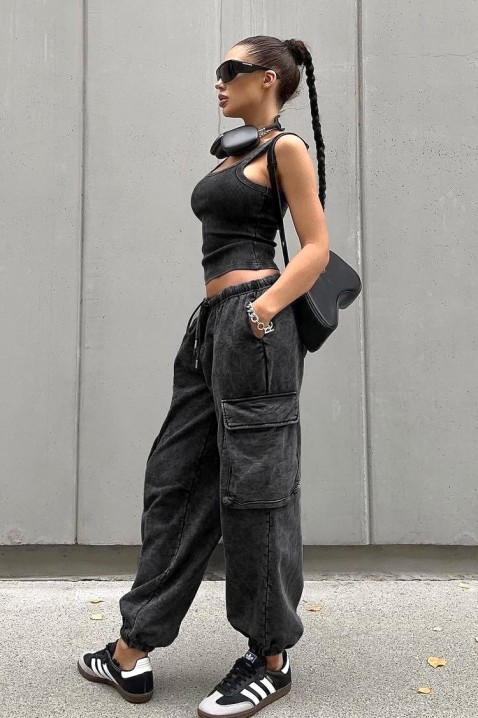 Komplet GLODIRA, Kolor : grafitowy, IVET.PL - Modna odzież