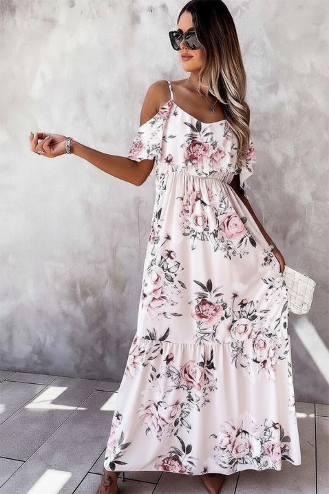 Sukienka KAMGIRA, Kolor : ecru, IVET.PL - Modna odzież