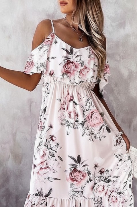 Sukienka KAMGIRA, Kolor : ecru, IVET.PL - Modna odzież