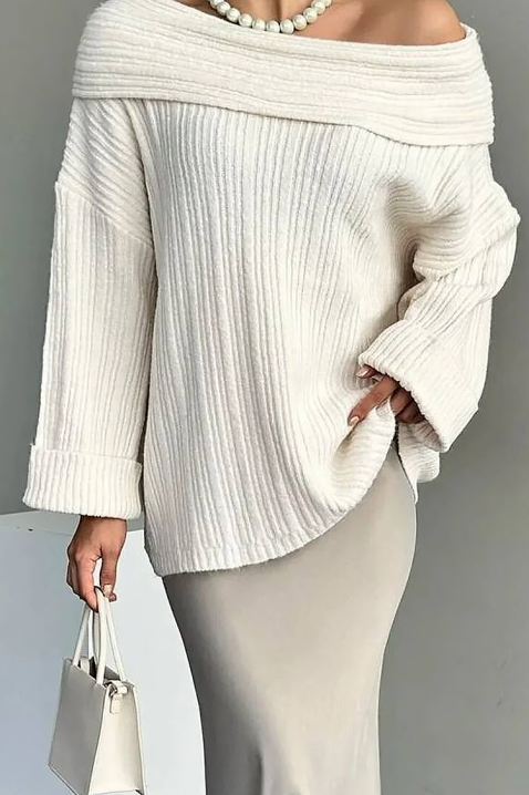 Sweter DARMOLSA ECRU, Kolor : ecru, IVET.PL - Modna odzież