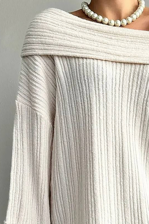 Sweter DARMOLSA ECRU, Kolor : ecru, IVET.PL - Modna odzież