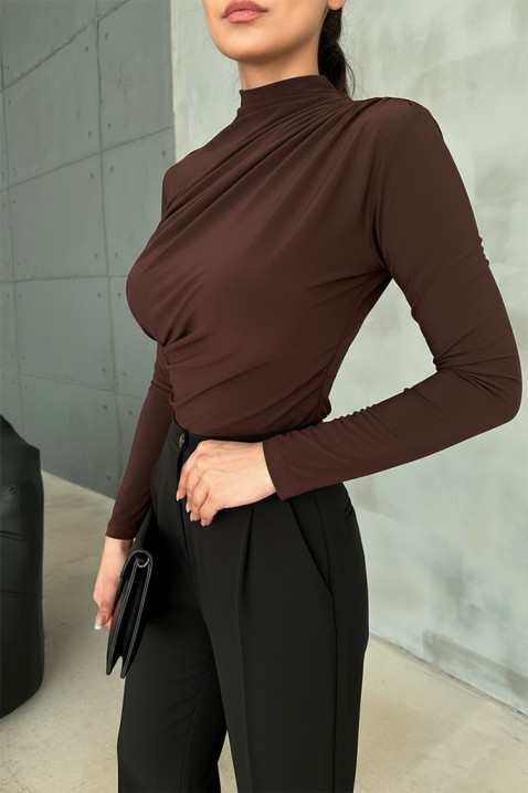 Golf KLASILZA BROWN, Kolor : czarny, IVET.PL - Modna odzież