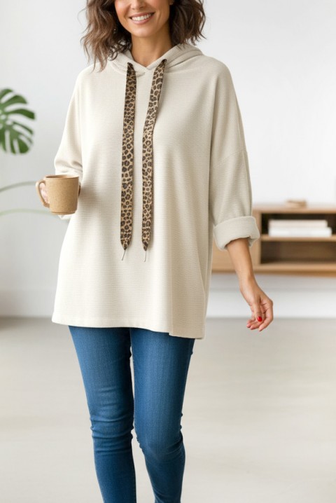 Bluza PRATOLDA WHITE - Bluzy | Ivet.PL Bluza PRATOLDA WHITE, Kolor : biały, IVET.PL - Modna odzież