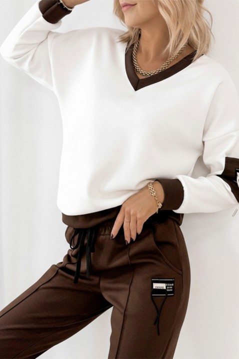 Komplet ILEROLMA, Kolor : brązowy, IVET.PL - Modna odzież