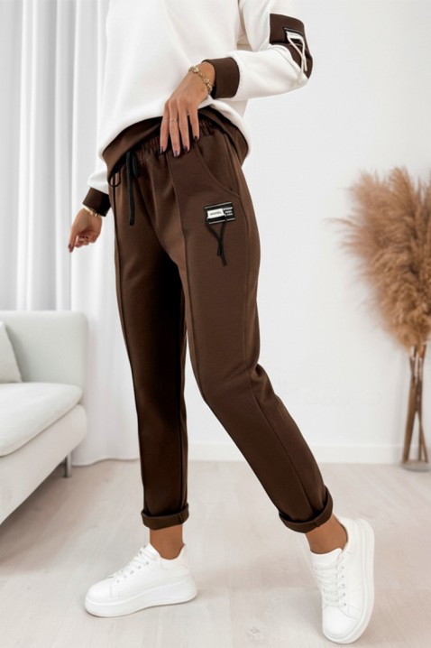 Komplet ILEROLMA, Kolor : brązowy, IVET.PL - Modna odzież