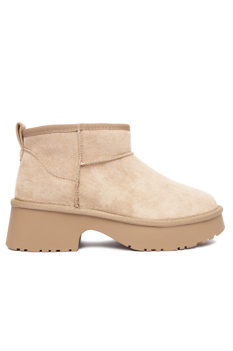 Botki MENISTA BEIGE - Botki | Ivet.PL Botki MENISTA BEIGE, Kolor :  beżowy, IVET.PL - Modna odzież