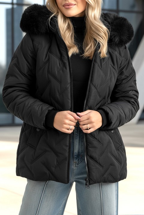 Kurtka GLORDERA BLACK - Kurtki | Ivet.PL Kurtka GLORDERA BLACK, Kolor : czarny, IVET.PL - Modna odzież