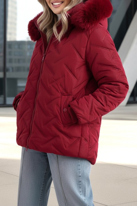 Kurtka GLORDERA RED - Kurtki | Ivet.PL Kurtka GLORDERA RED, Kolor : czerwony, IVET.PL - Modna odzież