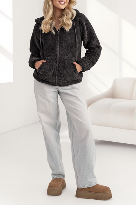 Bluza SLINDILZA BLACK - Bluzy | Ivet.PL Bluza SLINDILZA BLACK, Kolor : czarny, IVET.PL - Modna odzież