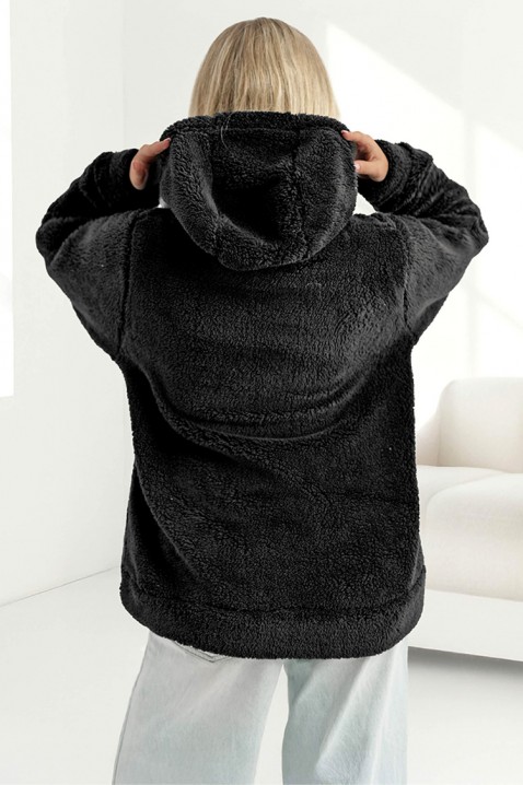 Bluza SLINDILZA BLACK - Bluzy | Ivet.PL Bluza SLINDILZA BLACK, Kolor : czarny, IVET.PL - Modna odzież