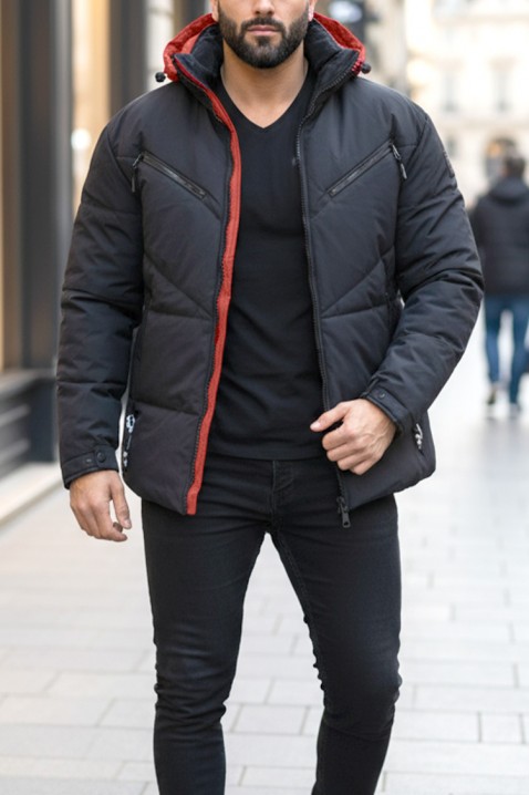 Kurtka REVOLDO, Kolor : czarny, IVET.PL - Modna odzież