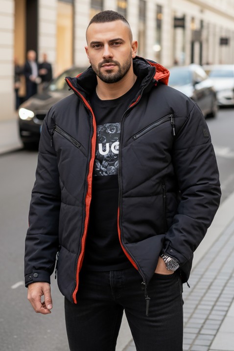 Kurtka REVOLDO, Kolor : czarny, IVET.PL - Modna odzież