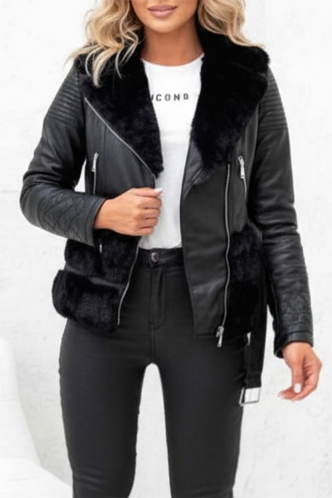 Kurtka AMARTINDA BLACK, Kolor : czarny, IVET.PL - Modna odzież