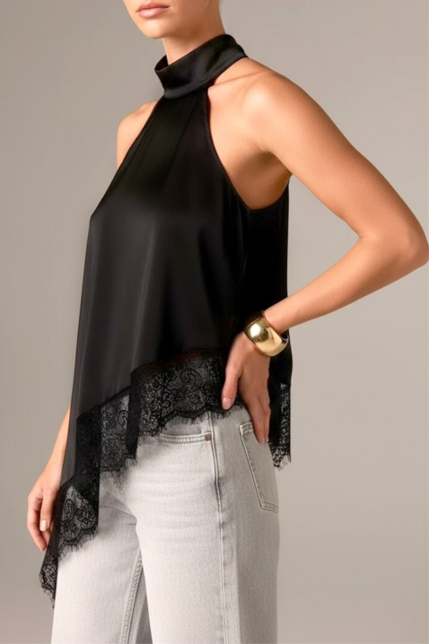 Top MERISOTA BLACK - Topy | Ivet.PL Top MERISOTA BLACK, Kolor : czarny, IVET.PL - Modna odzież