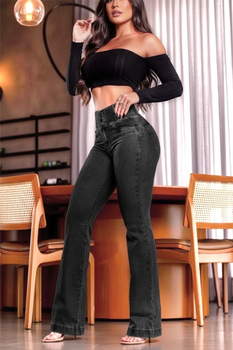 Jeansy JARENDA BLACK - Jeansy | Ivet.PL Jeansy JARENDA BLACK, Kolor : czarny, IVET.PL - Modna odzież