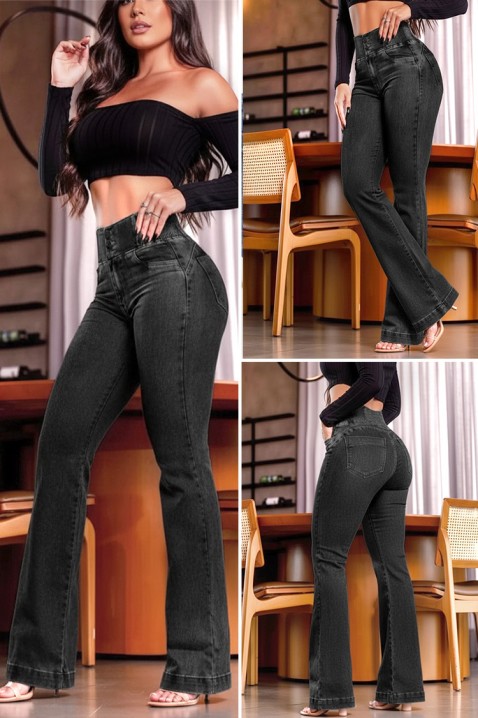 Jeansy JARENDA BLACK - Jeansy | Ivet.PL Jeansy JARENDA BLACK, Kolor : czarny, IVET.PL - Modna odzież