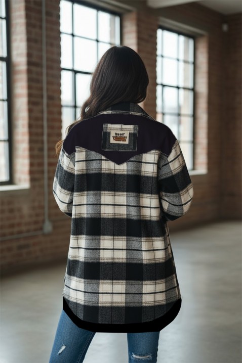 Koszula CASIANTA BLACK, Kolor : czarny, IVET.PL - Modna odzież