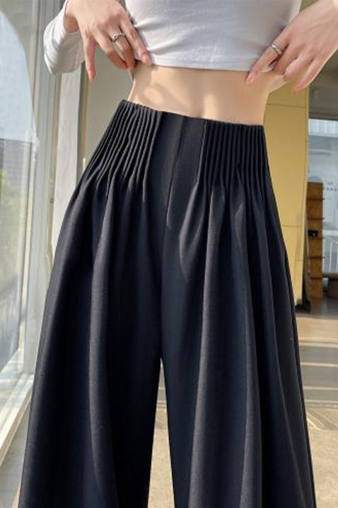 Spodnie ZIBALDA BLACK - Spodnie | Ivet.PL Spodnie ZIBALDA BLACK, Kolor : czarny, IVET.PL - Modna odzież