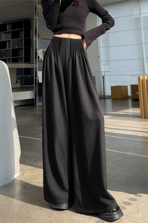 Spodnie ZIBALDA BLACK - Spodnie | Ivet.PL Spodnie ZIBALDA BLACK, Kolor : czarny, IVET.PL - Modna odzież