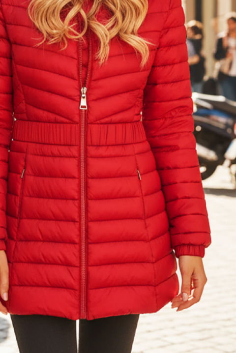 Kurtka GREMORLA RED, Kolor : czerwony, IVET.PL - Modna odzież