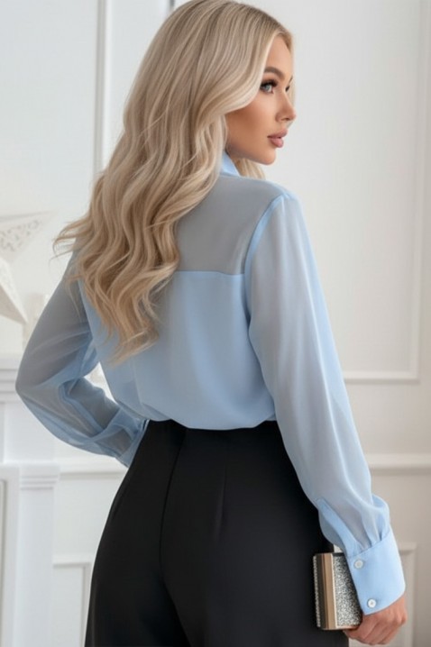 Koszula NEZLINZA SKY - Koszule | Ivet.PL Koszula NEZLINZA SKY, Kolor : błękitny, IVET.PL - Modna odzież