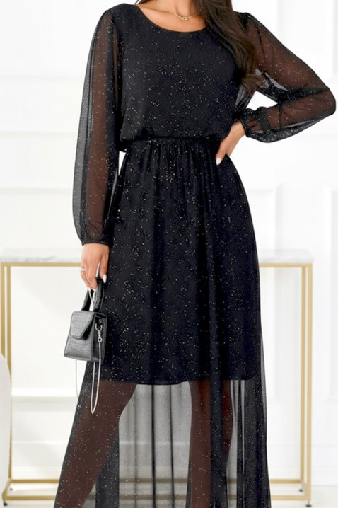 Sukienka VLORDINA BLACK - Długie sukienki | Ivet.PL Sukienka VLORDINA BLACK, Kolor : czarny, IVET.PL - Modna odzież