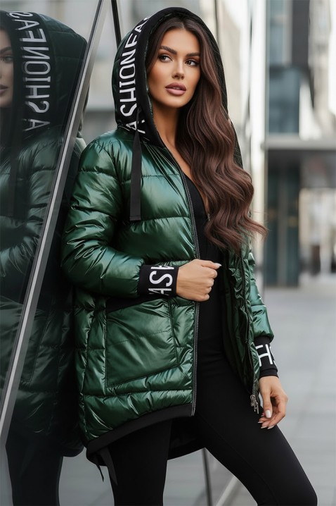 Kurtka ZIMRANZA - Kurtki | Ivet.PL Kurtka ZIMRANZA, Kolor : zielony, IVET.PL - Modna odzież