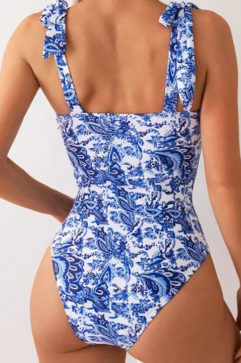 Kostium kąpielowy VIRESOLA, Kolor : biały z granatowym, IVET.PL - Modna odzież