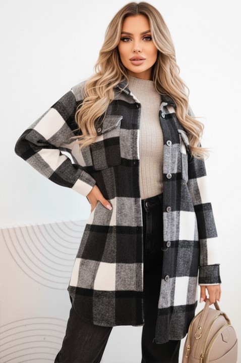 Koszula KASONDA BLACK - Koszule | Ivet.PL Koszula KASONDA BLACK, Kolor : czarny, IVET.PL - Modna odzież