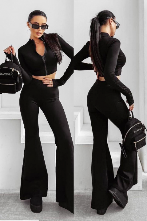 Komplet VTALZINA BLACK - Komplety na co dzień | Ivet.PL Komplet VTALZINA BLACK, Kolor : czarny, IVET.PL - Modna odzież