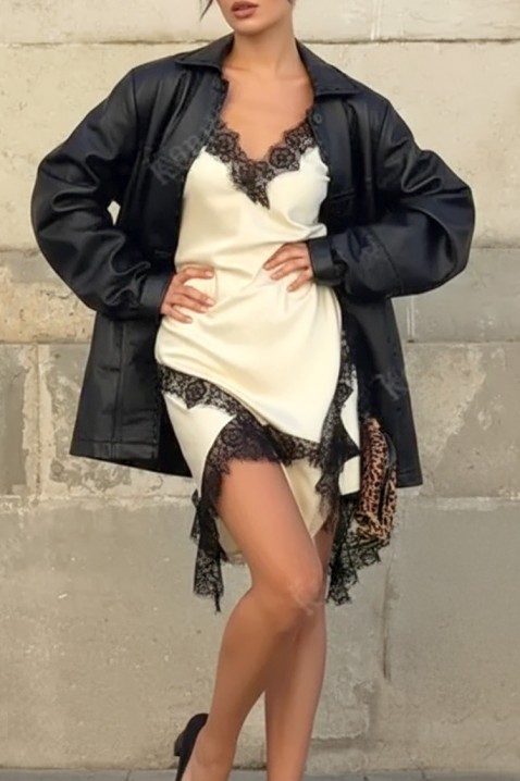 Sukienka TOLSIONA, Kolor : ecru, IVET.PL - Modna odzież