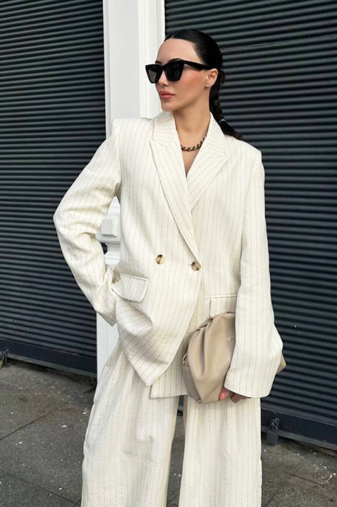 Komplet CHERDINA, Kolor : ecru, IVET.PL - Modna odzież