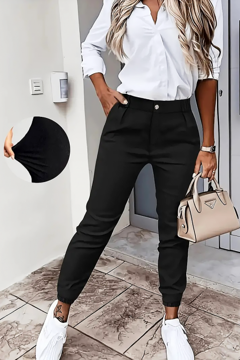 Spodnie LANELZA BLACK, Kolor : czarny, IVET.PL - Modna odzież