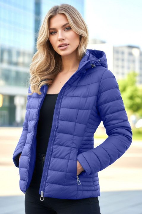 Kurtka DEFIONA BLUE - Kurtki | Ivet.PL Kurtka DEFIONA BLUE, Kolor : chabrowy, IVET.PL - Modna odzież