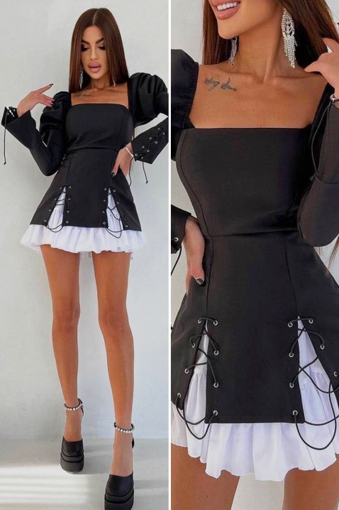 Sukienka TREBINISA, Kolor : czarny, IVET.PL - Modna odzież