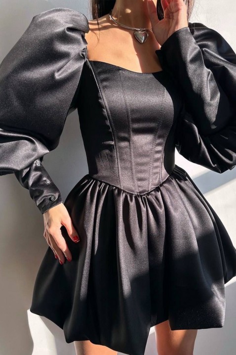 Sukienka OGOYSTA BLACK, Kolor : czarny, IVET.PL - Modna odzież