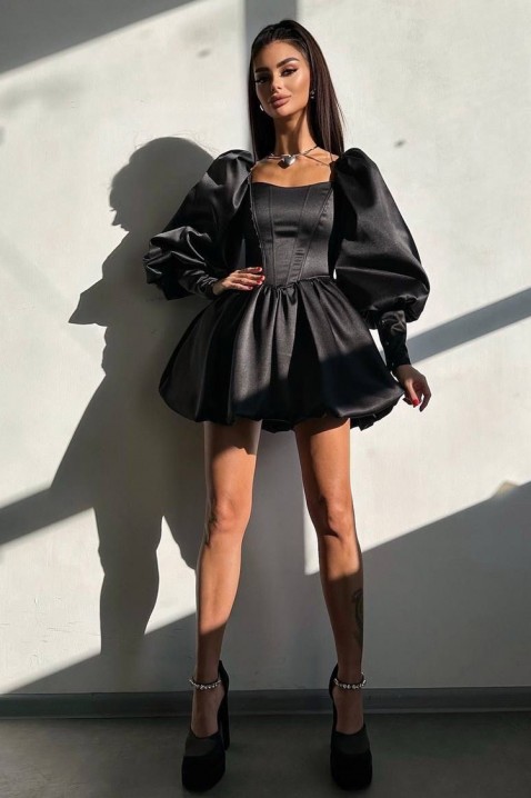 Sukienka OGOYSTA BLACK, Kolor : czarny, IVET.PL - Modna odzież