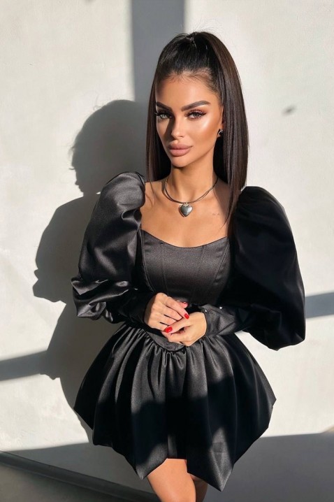 Sukienka OGOYSTA BLACK, Kolor : czarny, IVET.PL - Modna odzież