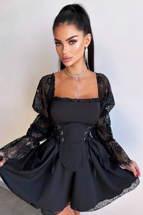 Sukienka HLONDINA BLACK, Kolor : czarny, IVET.PL - Modna odzież