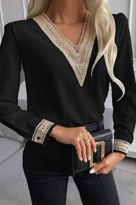 Bluzka ARETONA BLACK, Kolor : czarny, IVET.PL - Modna odzież