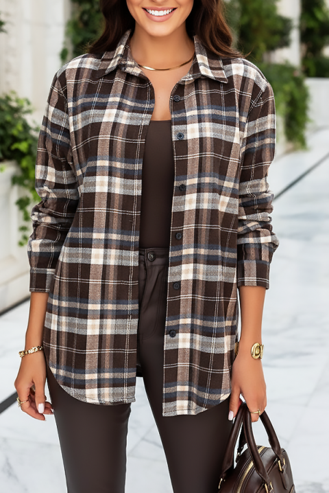 Koszula OVRINZA, Kolor : wielokolorowy, IVET.PL - Modna odzież