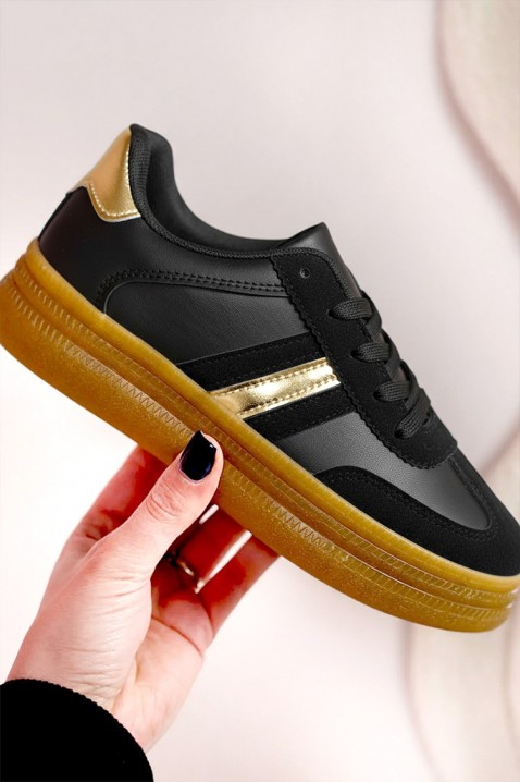 Tenisówki SIOTERA BLACK - Obuwie sportowe | Ivet.PL Tenisówki SIOTERA BLACK, Kolor : czarny, IVET.PL - Modna odzież