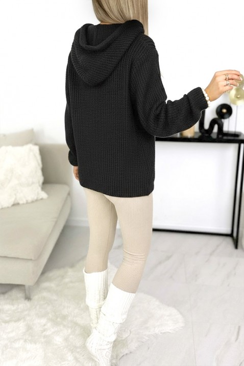 Bluza TRAMELFA BLACK, Kolor : czarny, IVET.PL - Modna odzież