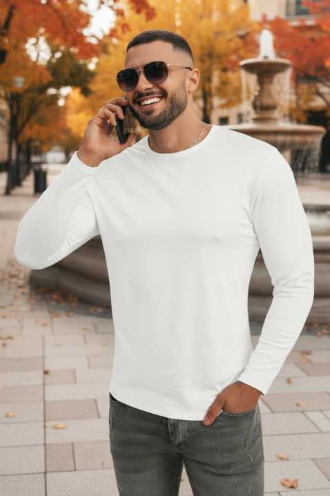 Bluza GLOMERZO WHITE, Kolor : biały, IVET.PL - Modna odzież