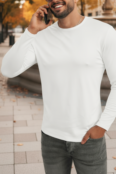 Bluza GLOMERZO WHITE, Kolor : biały, IVET.PL - Modna odzież