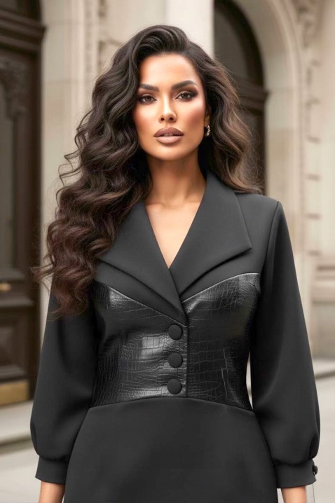 Sukienka ERIANDA - Sukienki midi | Ivet.PL Sukienka ERIANDA, Kolor : czarny, IVET.PL - Modna odzież