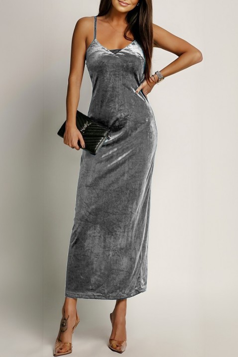 Sukienka ZERFILGA SILVER, Kolor : srebrny, IVET.PL - Modna odzież