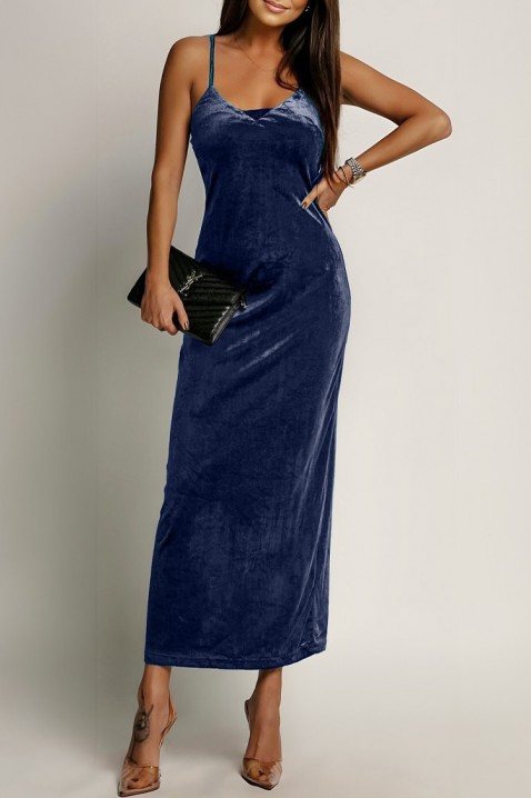 Sukienka ZERFILGA NAVY - Długie sukienki | Ivet.PL Sukienka ZERFILGA NAVY, Kolor : granatowy, IVET.PL - Modna odzież