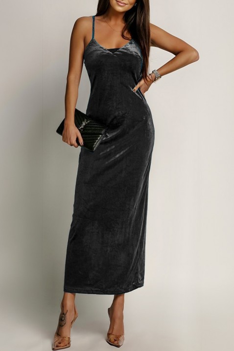 Sukienka ZERFILGA BLACK - Długie sukienki | Ivet.PL Sukienka ZERFILGA BLACK, Kolor : czarny, IVET.PL - Modna odzież